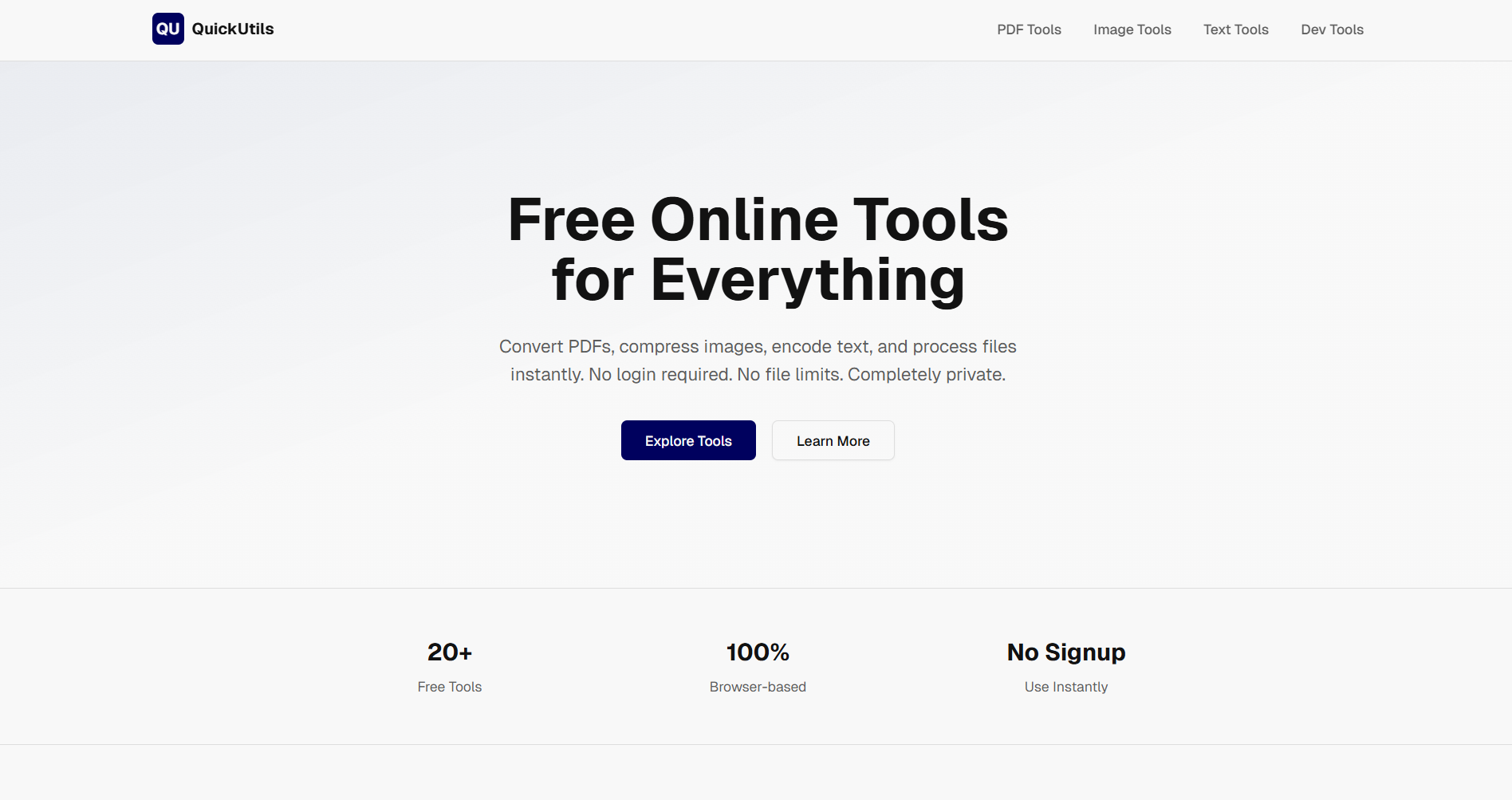 QuickUtils Online