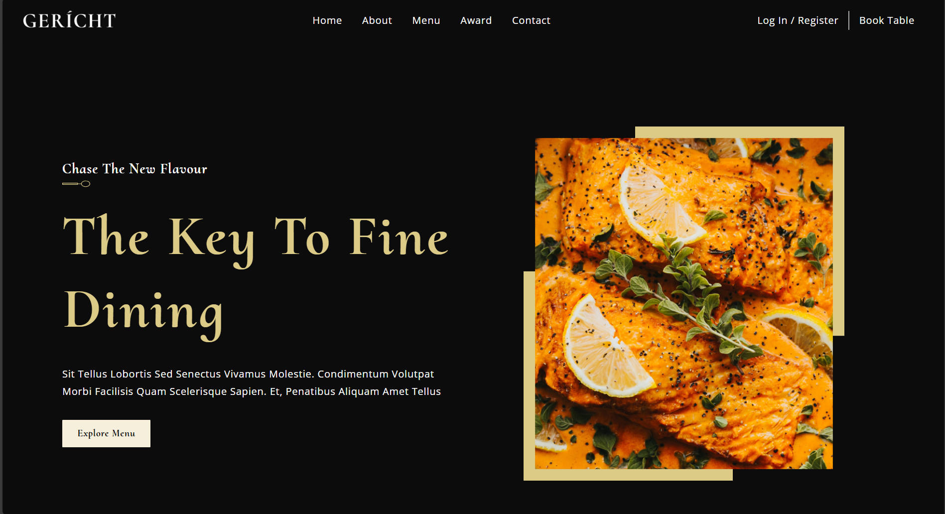 Restaurant Web App